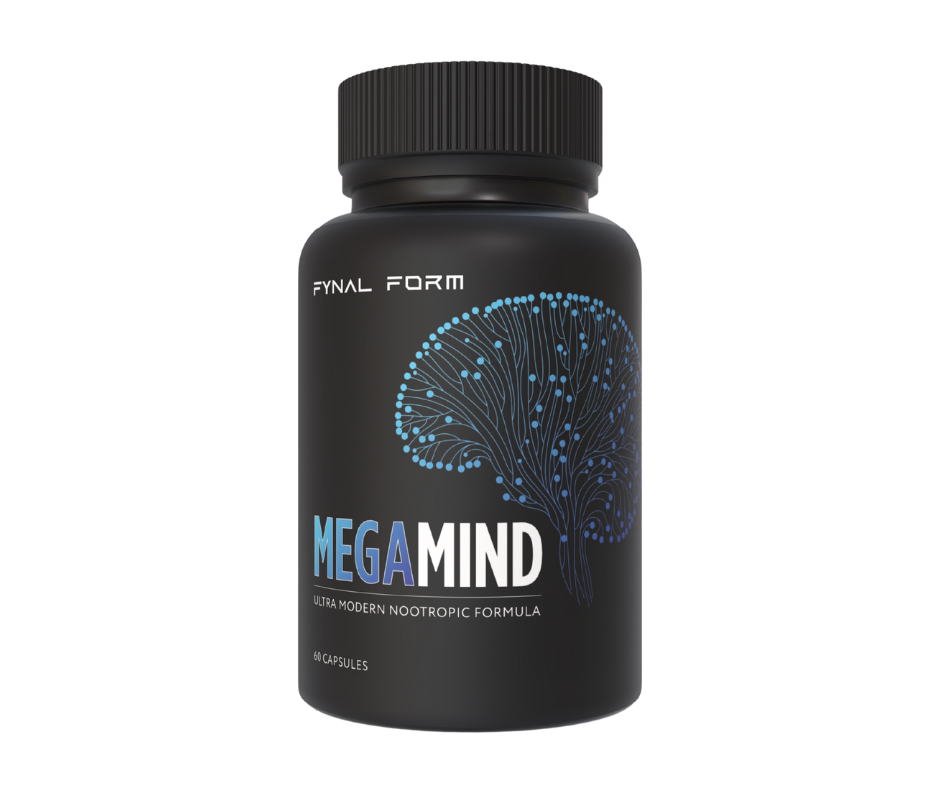 MegaMind focus and memory support bottle by Fynal Form Nutrition